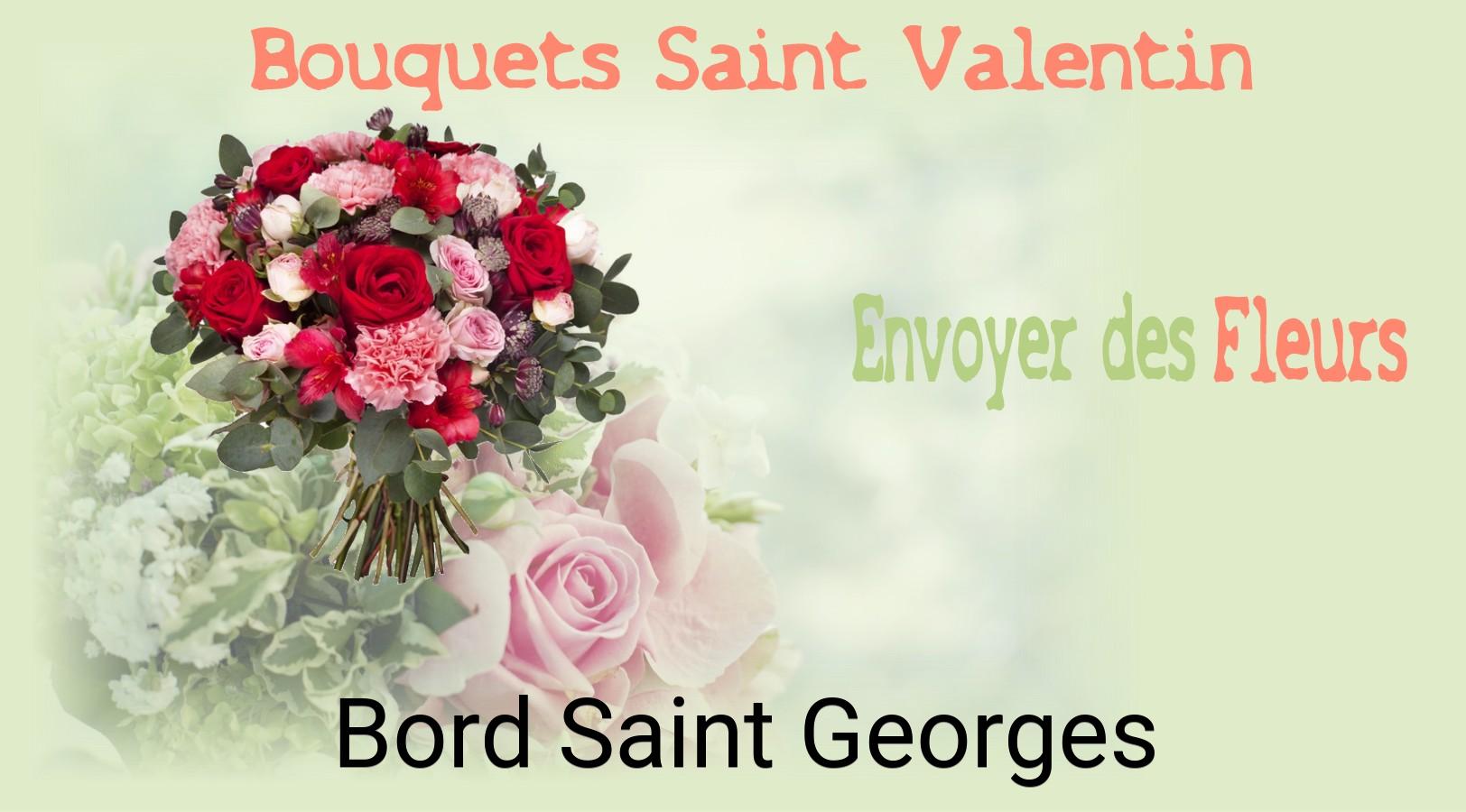 Roses de Saint-Valentin livrées à Bord-Saint-Georges